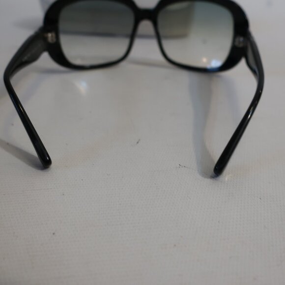 Womens Swarovski Audrey Black Plastic Rhinestone Design Sunglasses main image 7